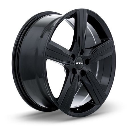 Rtx Alloy Wheel, Lund 19x8 5x108 ET38 CB63.4 Satin Black 082575